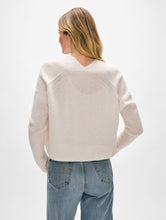 Load image into Gallery viewer, Open Cardigan White
