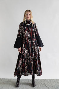 Silk Dot Dress