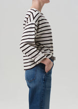 Load image into Gallery viewer, Boat Neck Stripe
