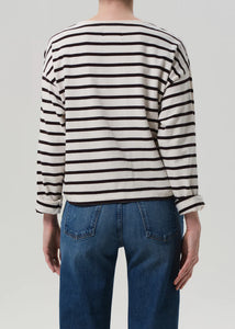 Boat Neck Stripe
