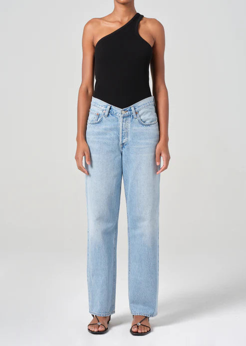 V-Waist Baggy Jean