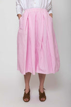 Load image into Gallery viewer, Linen Skirt Pink
