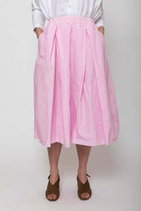 Linen Skirt Pink