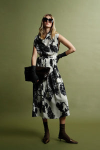 Silk Wrap Dress