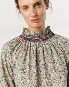 Phoebe Smocking Blue