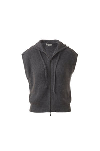 Rib Zip Hoodie
