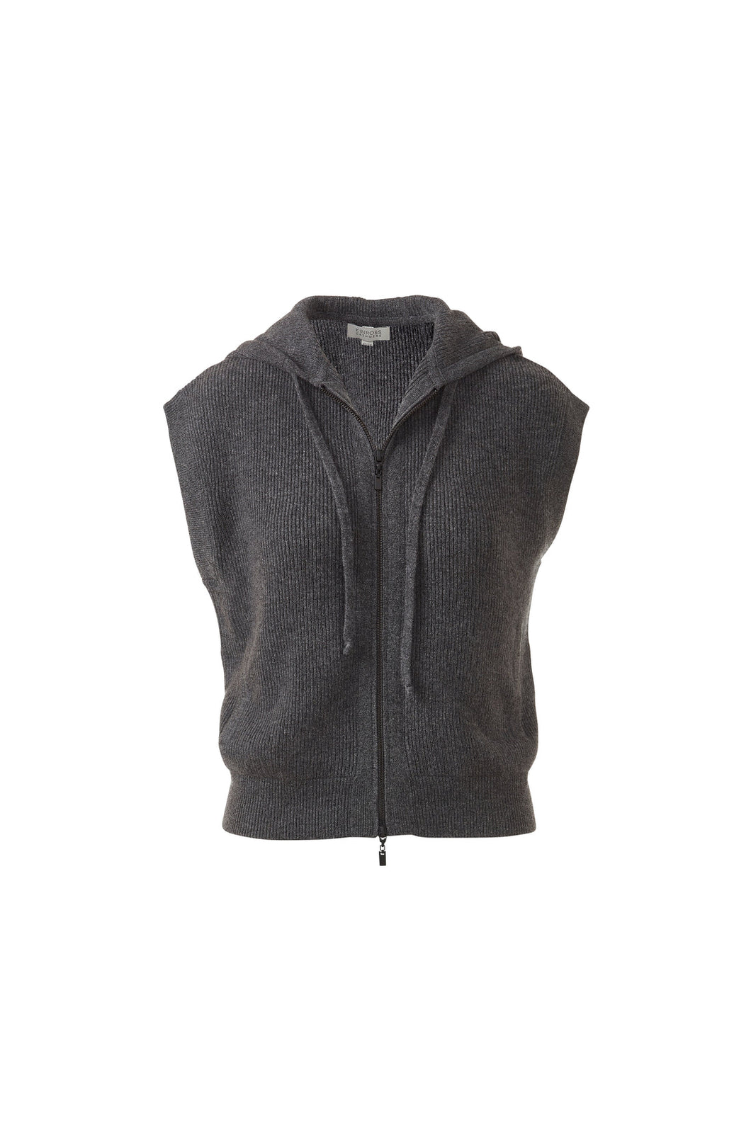Rib Zip Hoodie