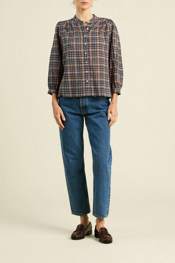 Clara Blouse Plaid